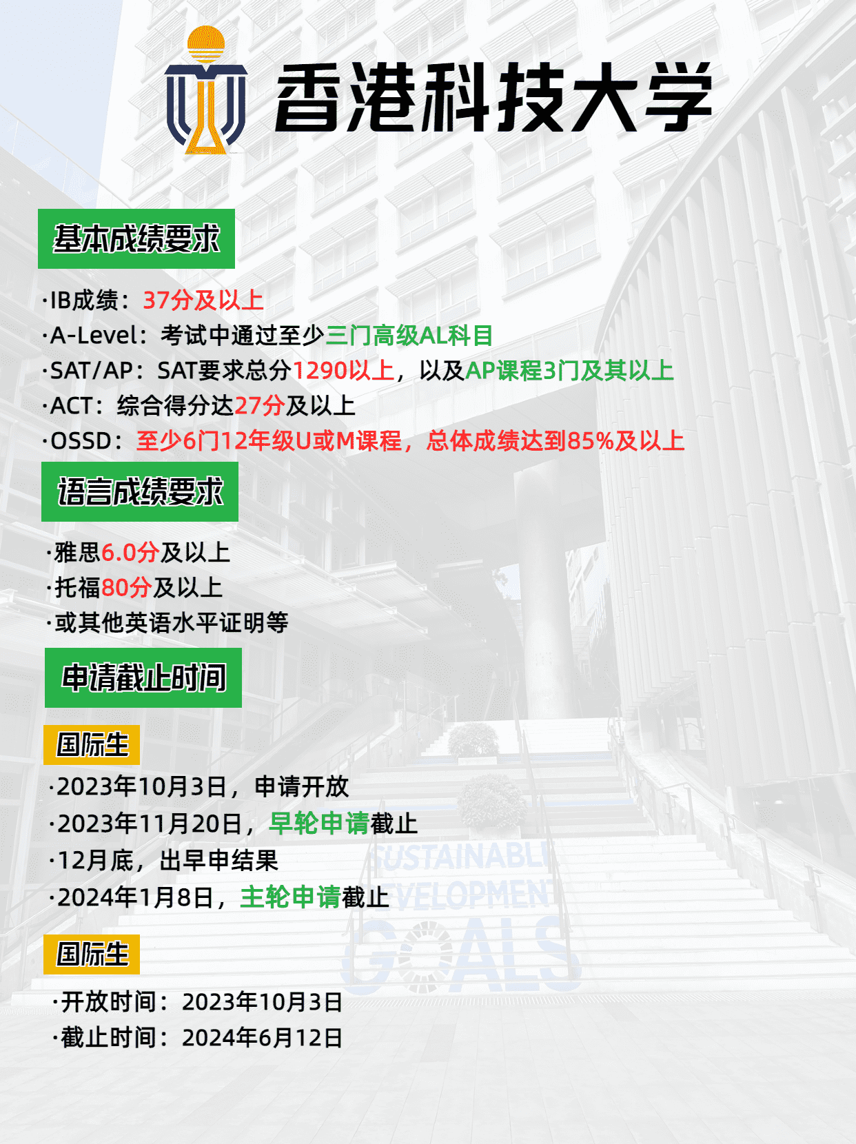 2024年香港科技大學(xué)本科申請(qǐng)要求、申請(qǐng)時(shí)間，別錯(cuò)過(guò)了申請(qǐng)哦