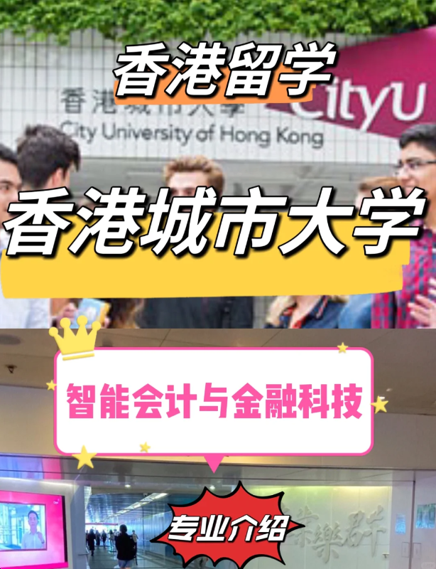 香港城市大學智能會計與金融科技碩士怎么樣？申請條件如何？